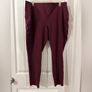 Women’s Maroon 2XL Leggings